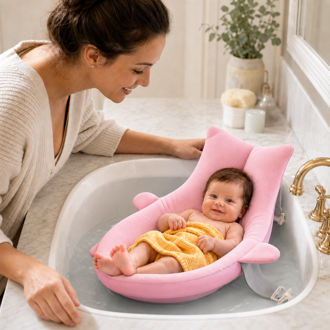 Cocon de Bain Bébé – Confort & Douceur dès la Naissance