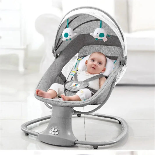 Bascule Électrique Bébé – Chaise Berçante Intelligente