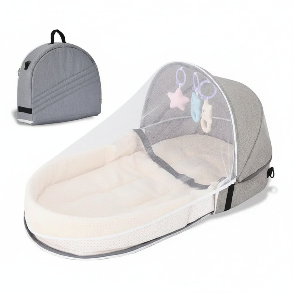 Berceau Portable Bébé – S'emporte Partout, S'installe en 10 Secondes
