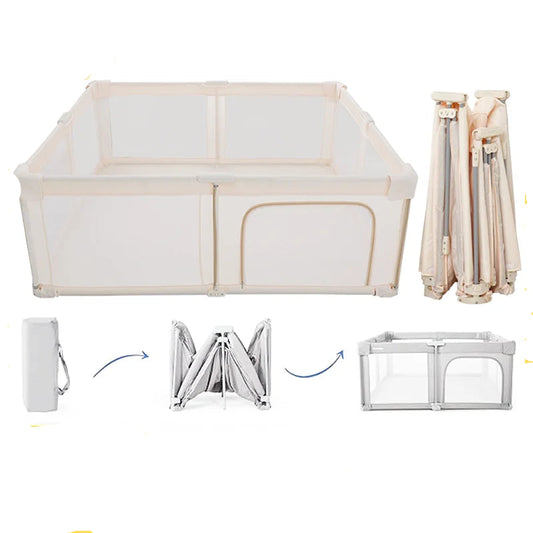 Parc de Jeu Bébé Pliable – Installation Instantanée & Sécurisée