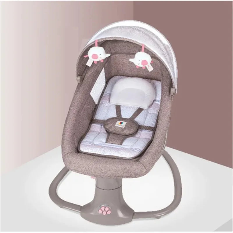Bascule Électrique Bébé – Chaise Berçante Intelligente