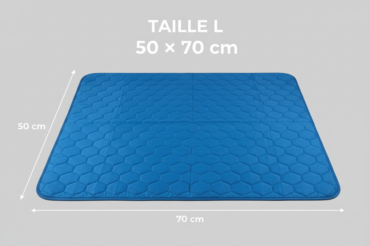 Tapis Rafraîchissant Chien & Chat — Soie Glacée
