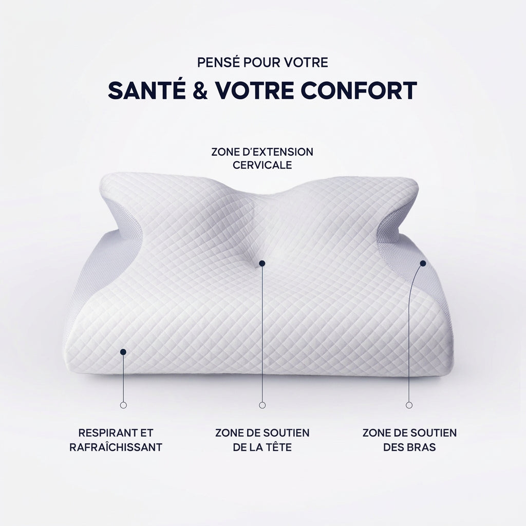 Oreiller Nuage: Soulagez vos douleurs cervicales