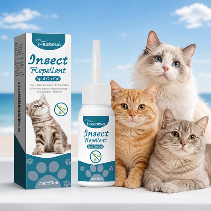 Puces et Tiques Éliminées en 24h - Lotion Naturelle Chien et Chat