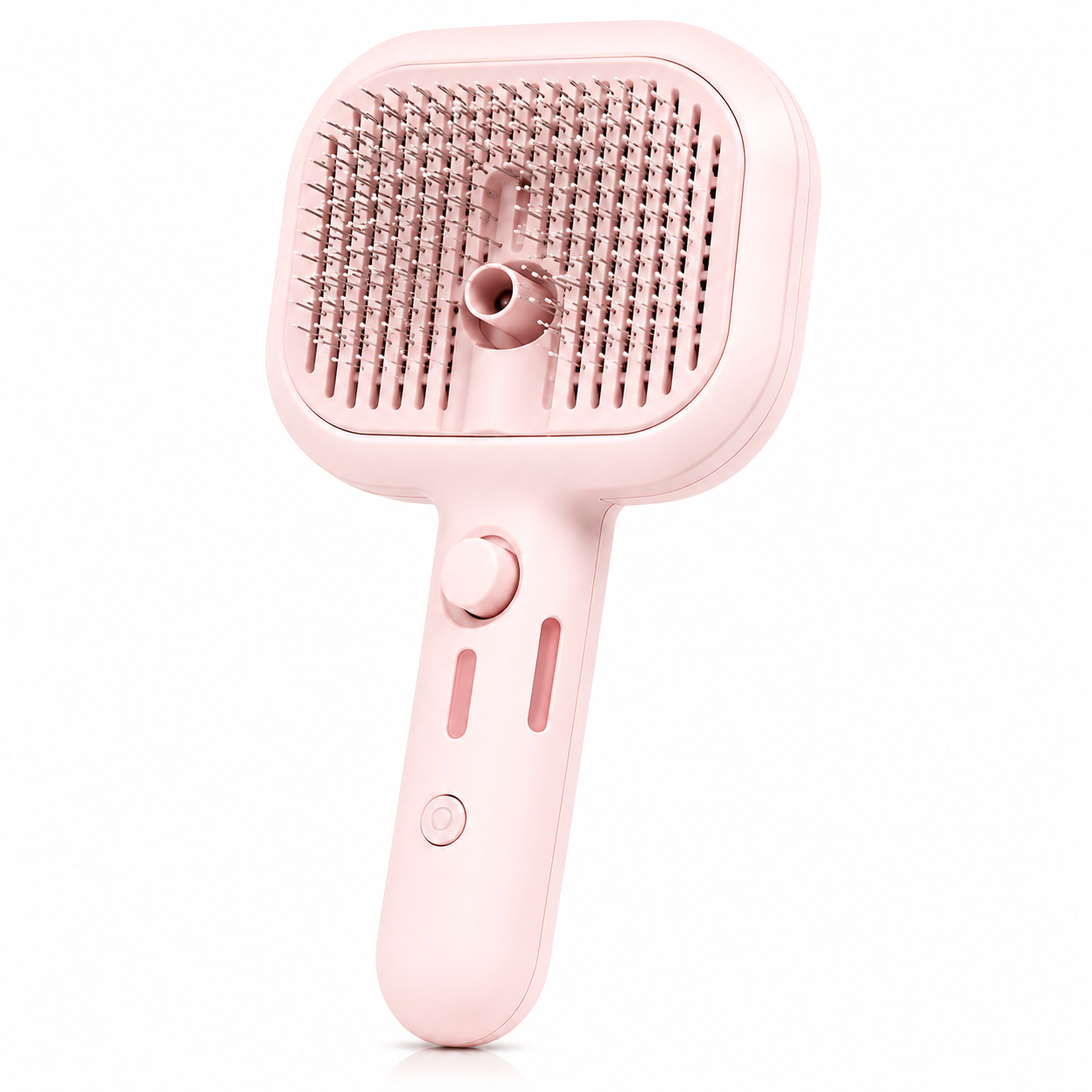Brosse Anti-Poils Premium pour Chien | Spray Intégré & Autonettoyante