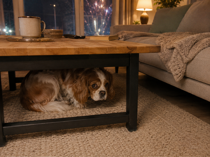 Gilet Anti-Stress pour Chien — Apaisement Naturel pour Orages & Feux d'Artifice