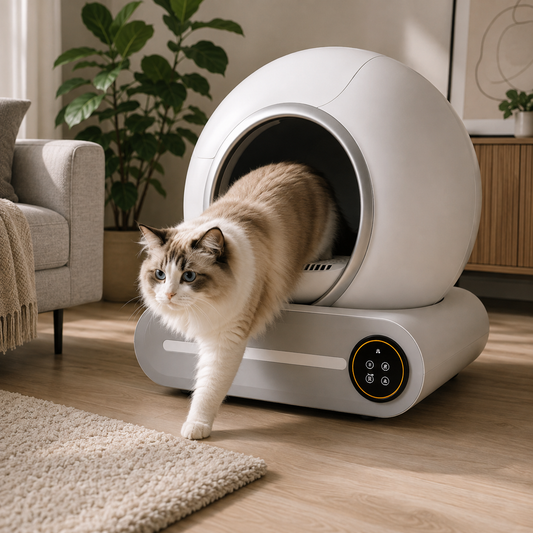 Litière Automatique Autonettoyante pour Chat – Propre Sans Effort