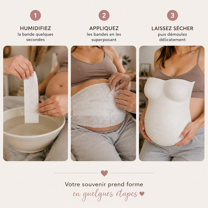 Kit Moulage Grossesse – Un Souvenir pour la Vie
