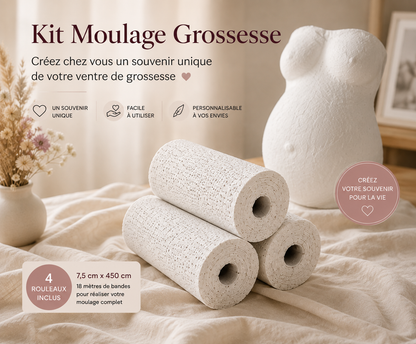 Kit Moulage Grossesse – Un Souvenir pour la Vie