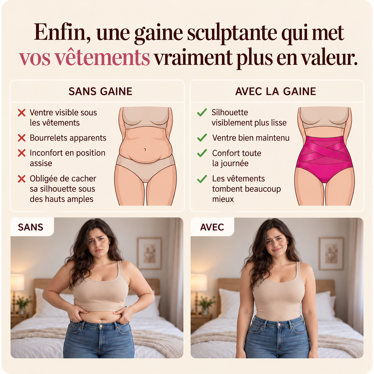 Culotte sculptante Saybeam