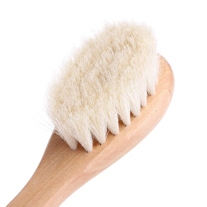 Brosse à Cheveux Douce pour Bébé — Bois Naturel