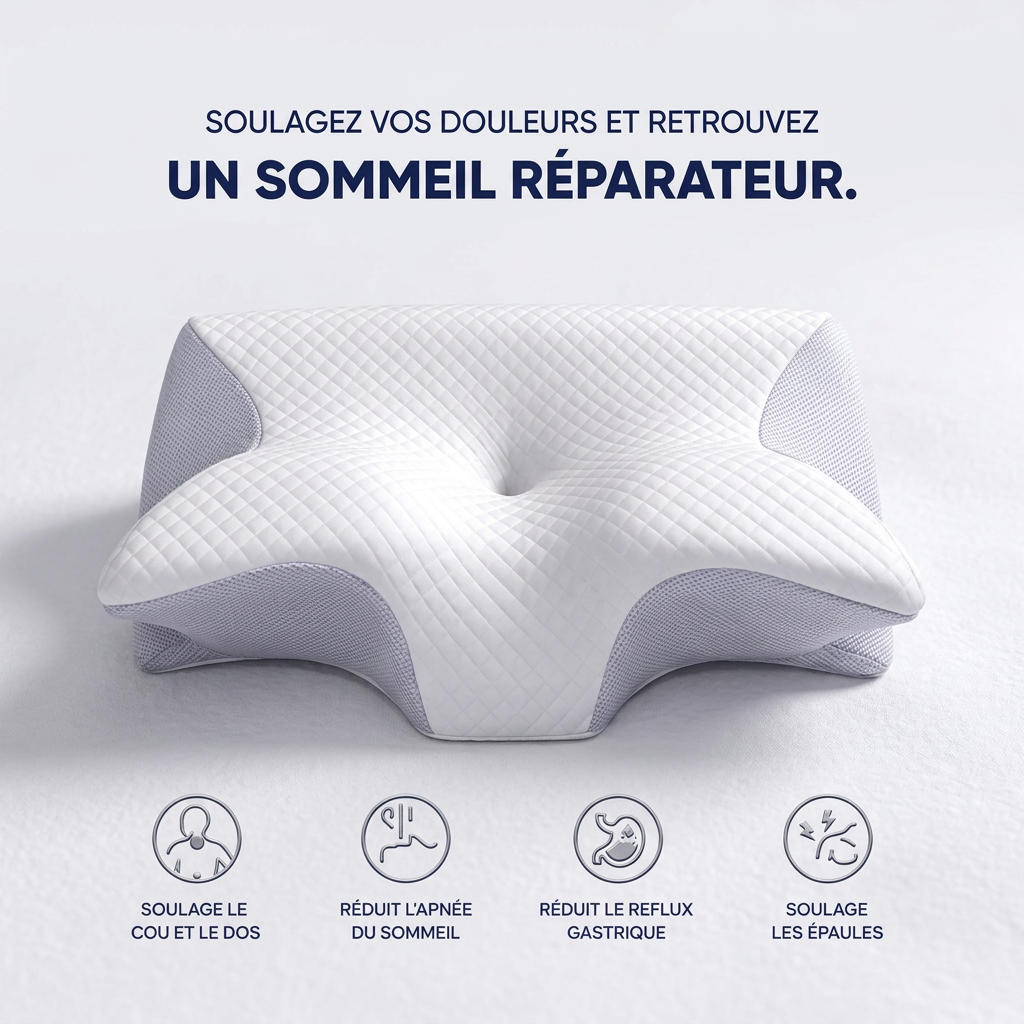 Oreiller Nuage: Soulagez vos douleurs cervicales