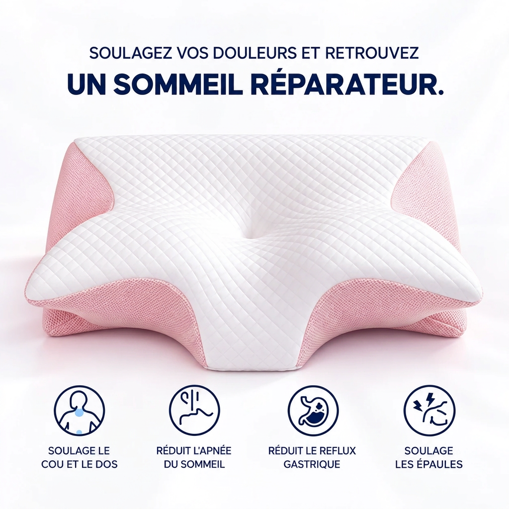 Oreiller Nuage: Soulagez vos douleurs cervicales