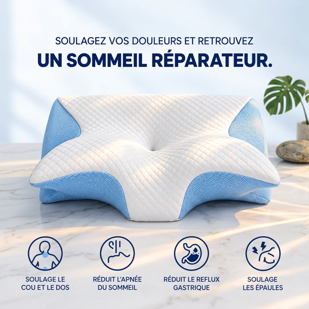 Oreiller Nuage: Soulagez vos douleurs cervicales