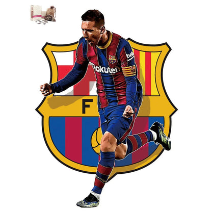 Puzzle en Bois Joueur de Football – Cadeau pour Fan de Foot