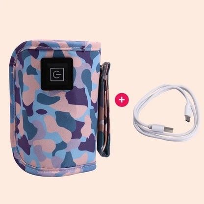 Chauffe-Biberon Portable Sans Fil – Lait à la Bonne Température Partout