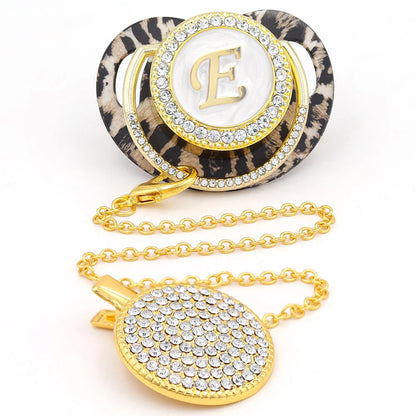 Tétine personnalisée – Avec initiale de bébé