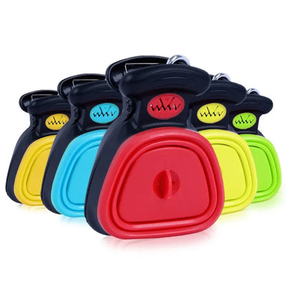 Distributeur de Sacs à Crottes Pliable pour Chien – Ramasse-Crottes de Voyage