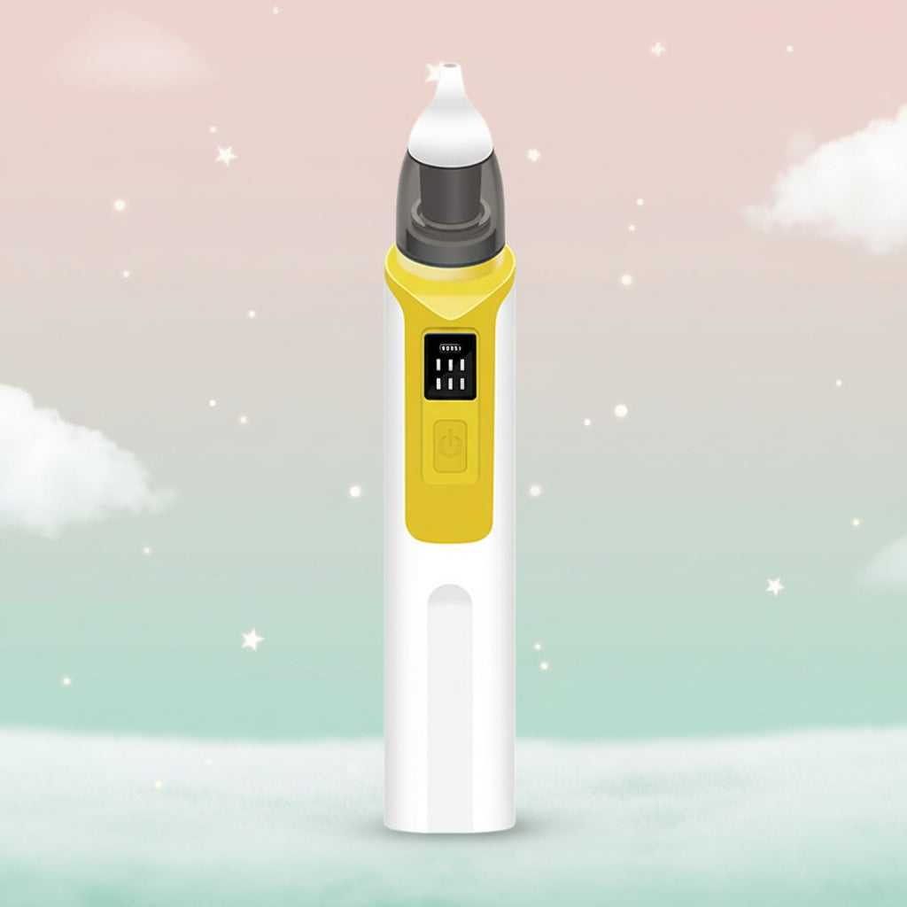 Aspirateur Nasal Électrique Bébé — Mouche-Bébé Silencieux & Rechargeable