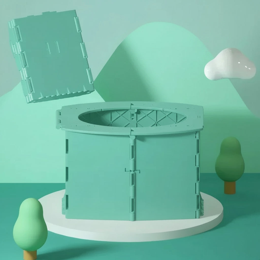 Pot Bébé Portable Pliable – L'Indispensable des Sorties et Voyages avec Enfant