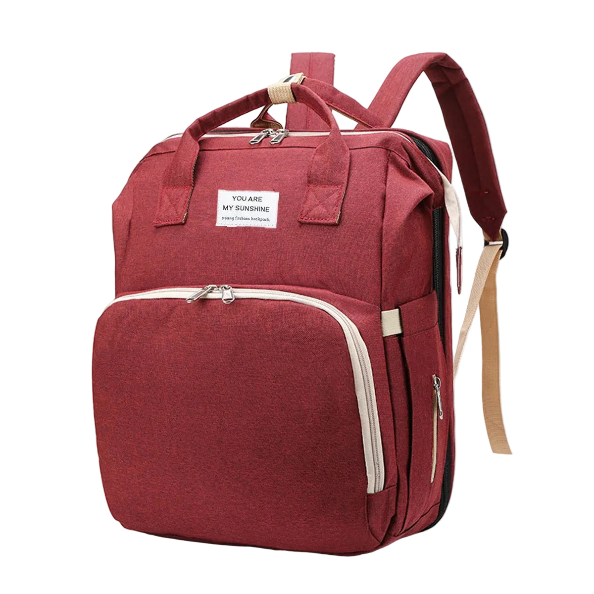 Sac à langer 2-en-1 avec lit pliable intégré