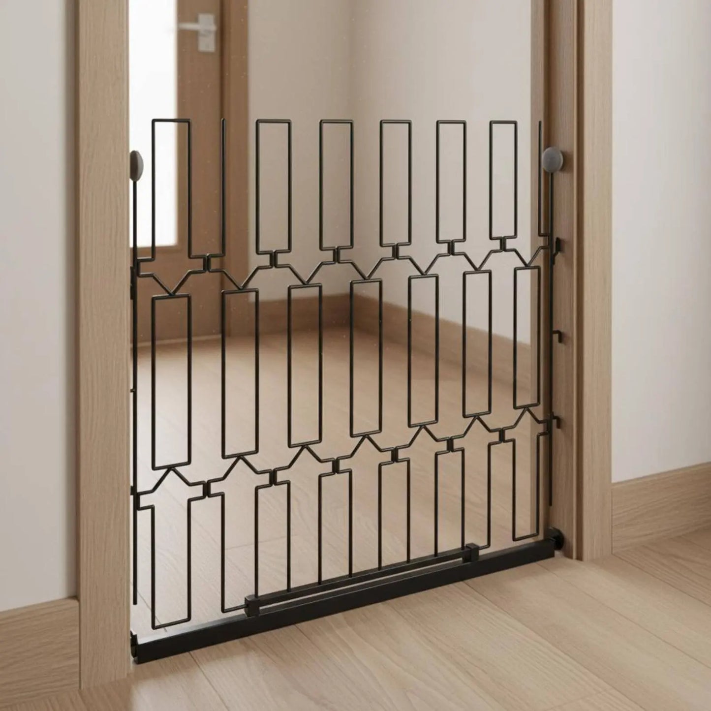 Barrière Rétractable pour Animaux en Métal – Sécurité Escaliers & Portes