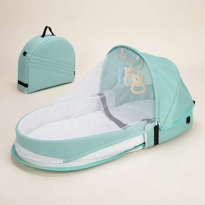 Berceau Portable Bébé – S'emporte Partout, S'installe en 10 Secondes