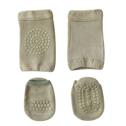 Genouillères bébé – Avec chaussettes antidérapantes
