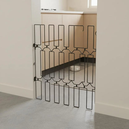 Barrière Rétractable pour Animaux en Métal – Sécurité Escaliers & Portes