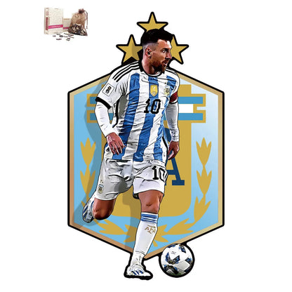 Puzzle en Bois Joueur de Football – Cadeau pour Fan de Foot