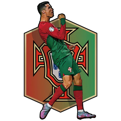 Puzzle en Bois Joueur de Football – Cadeau pour Fan de Foot