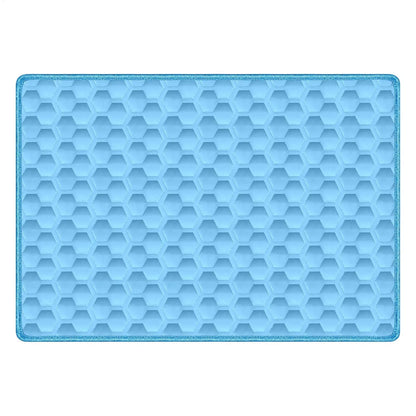 Tapis Rafraîchissant Chien & Chat — Soie Glacée, Antidérapant, Lavable
