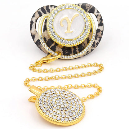 Tétine personnalisée – Avec initiale de bébé