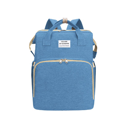 Sac à langer 2-en-1 avec lit pliable intégré