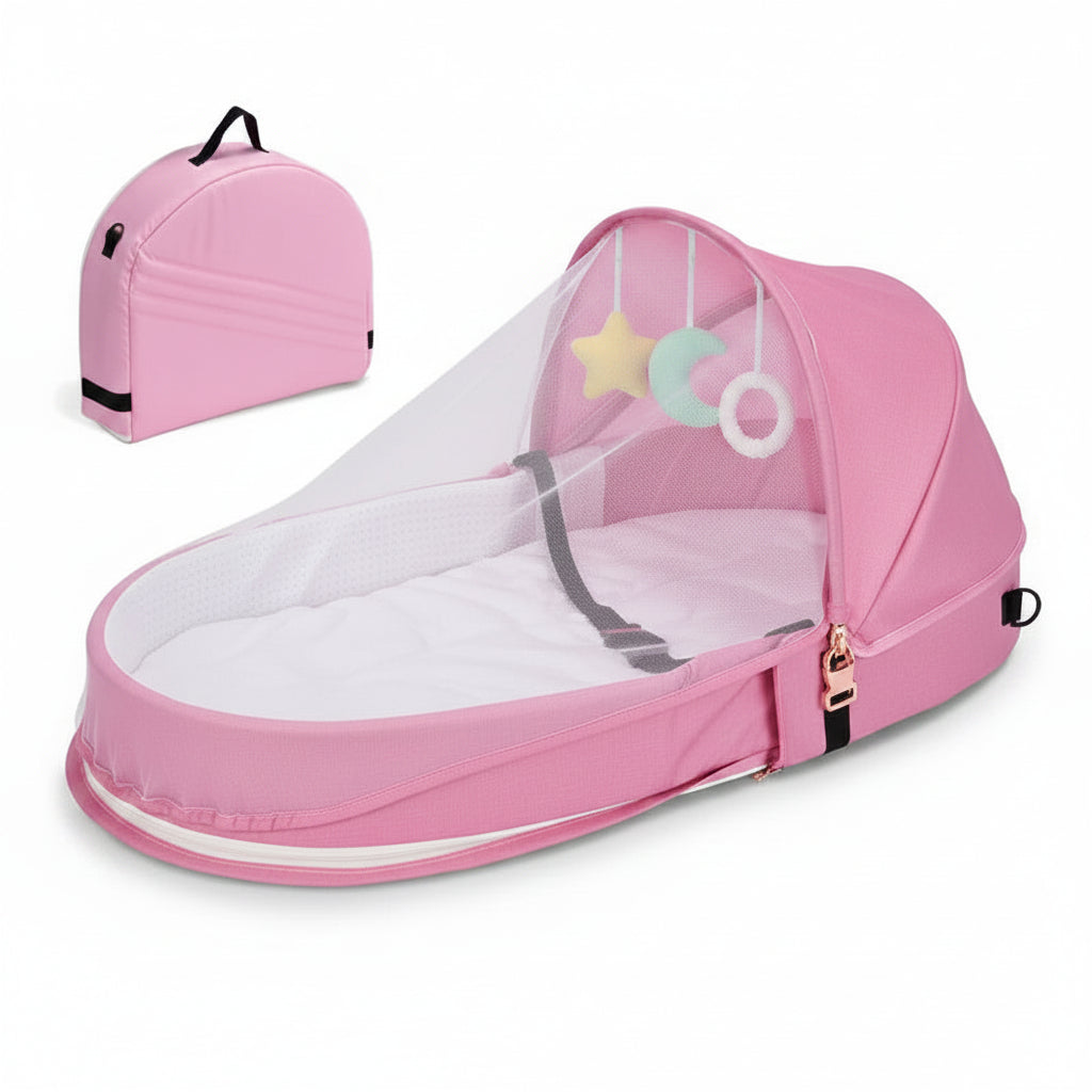 Berceau Portable Bébé – S'emporte Partout, S'installe en 10 Secondes