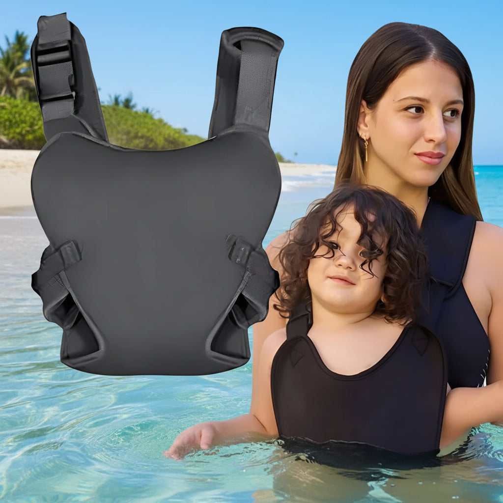 Porte-Bébé Aquatique Ajustable 2-en-1 – Natation & Usage Quotidien