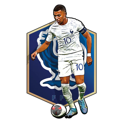 Puzzle en Bois Joueur de Football – Cadeau pour Fan de Foot