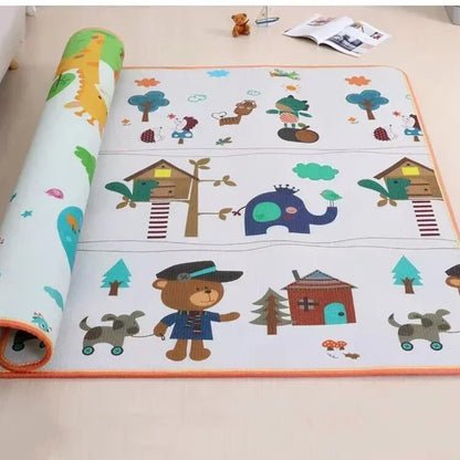 Tapis de jeu bébé pliable – Épais, doux et anti-chocs