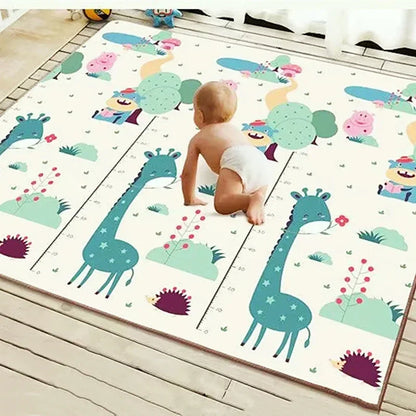 Tapis de jeu bébé pliable – Épais, doux et anti-chocs