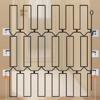 Barrière Rétractable pour Animaux en Métal – Sécurité Escaliers & Portes