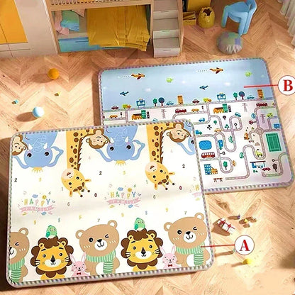 Tapis de jeu bébé pliable – Épais, doux et anti-chocs