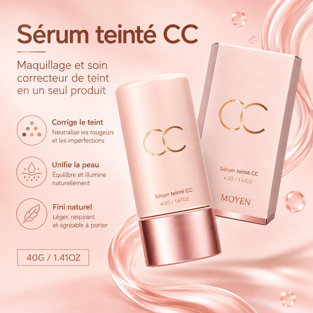 Crème CC – Le secret d'un teint parfait au naturel