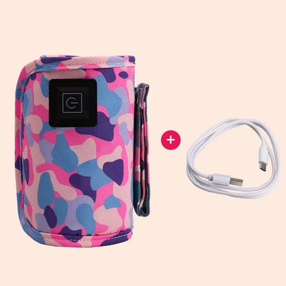 Chauffe-Biberon Portable Sans Fil – Lait à la Bonne Température Partout