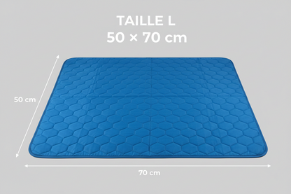 Tapis Rafraîchissant Chien & Chat — Soie Glacée