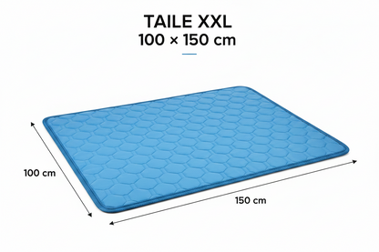 Tapis Rafraîchissant Chien & Chat — Soie Glacée